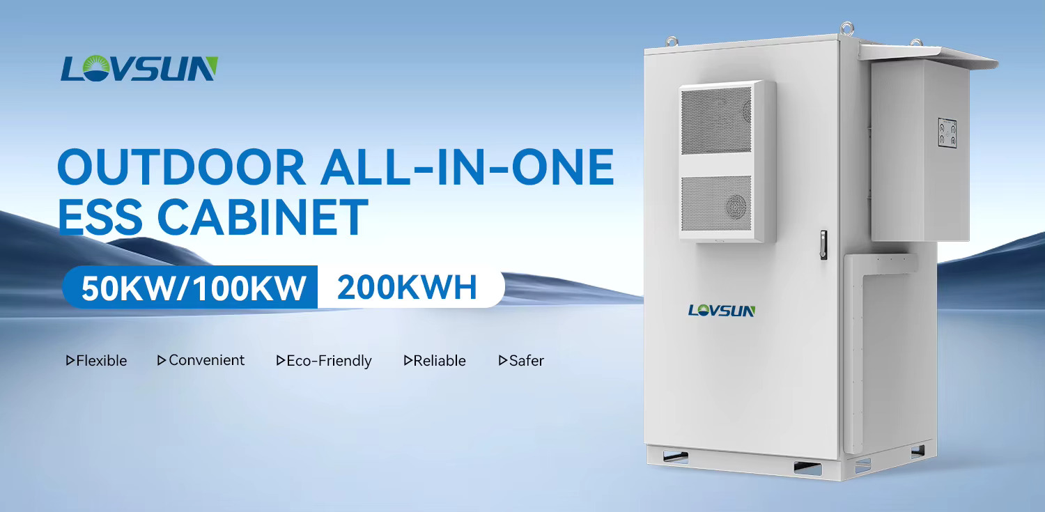 Outdoor ESS Cabinet All-in-one 50KW/100KW/200KWH - Image 2