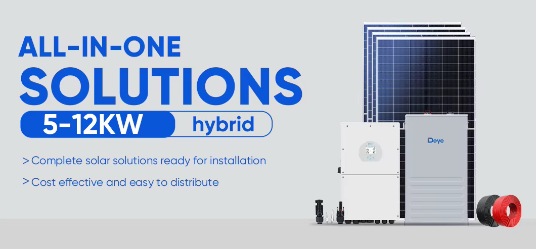 Hybrid EU Standard Solar System Kit 5~12kw - Image 2